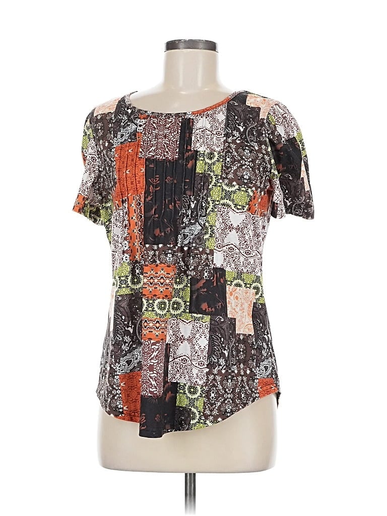 Pre-owned Ofeefan Short Sleeve T-shirt In Brown