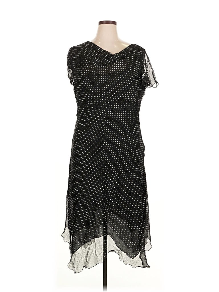 Pre-owned Nine West Casual Dress In Black
