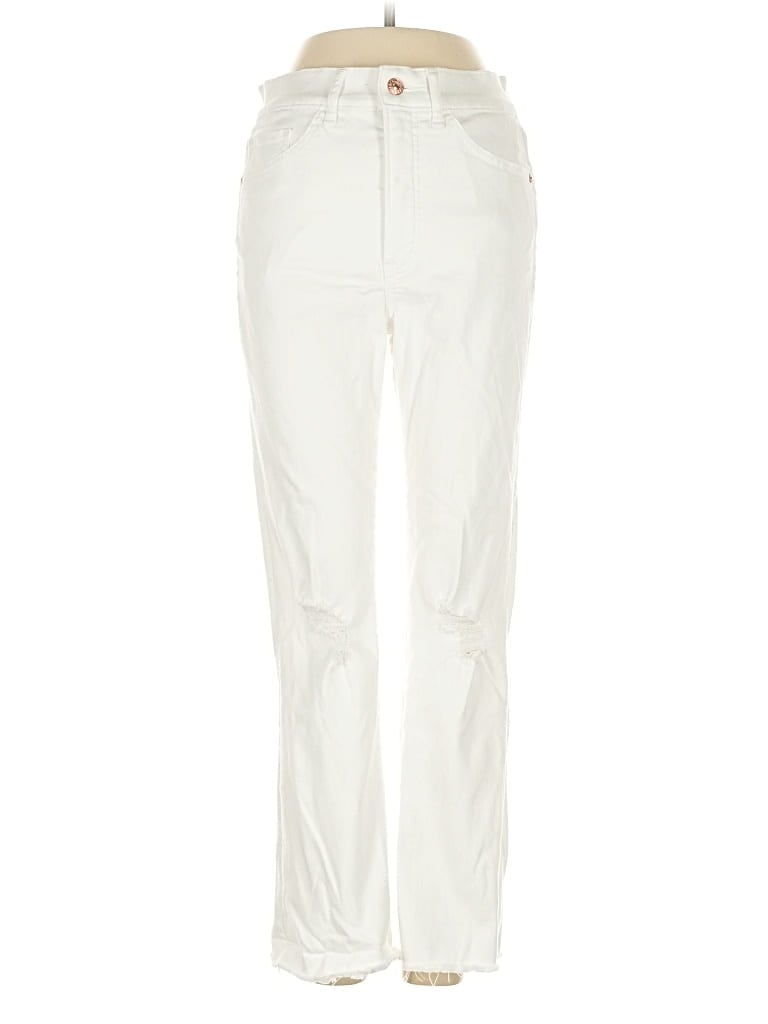 Pre-owned Express Jeans In White