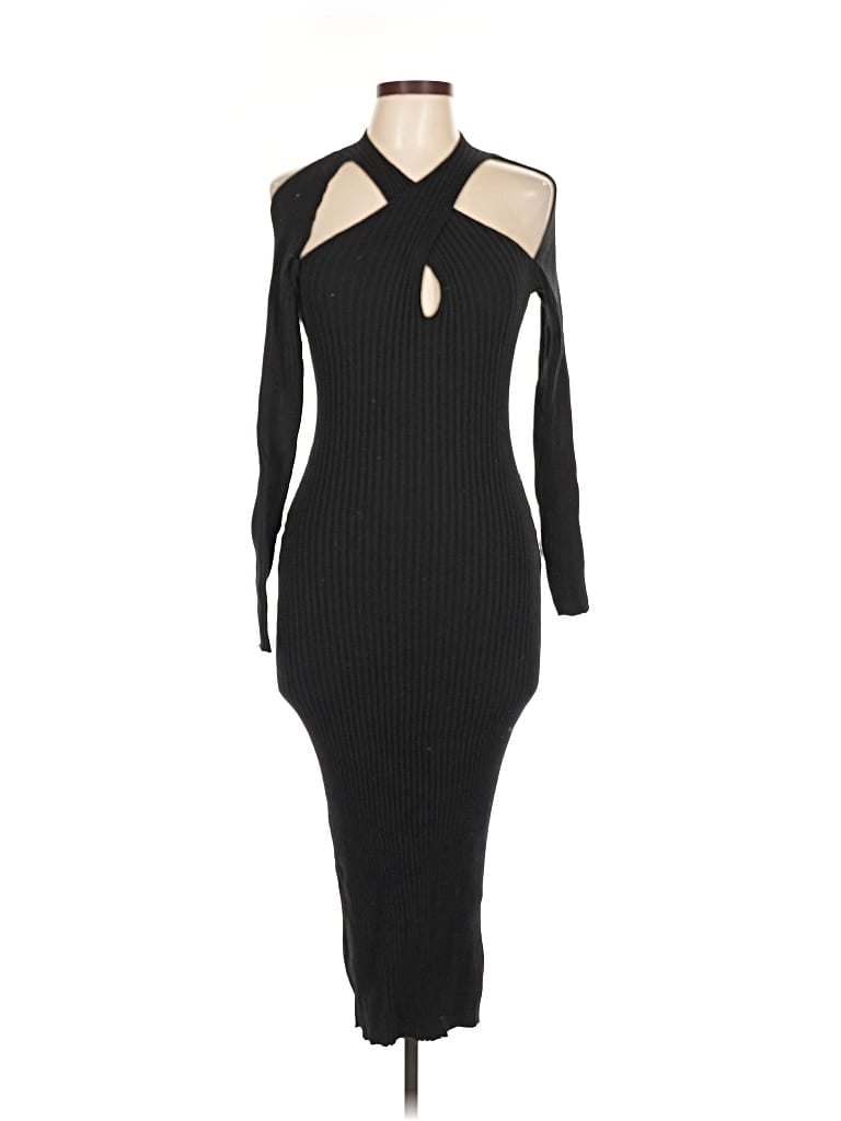Pre-owned Shein Cocktail Dress In Black