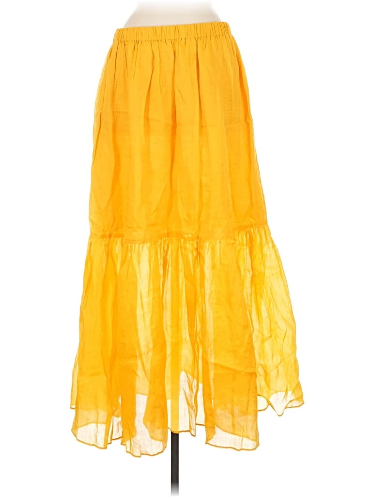 Pre-owned Banana Republic Casual Skirt In Yellow