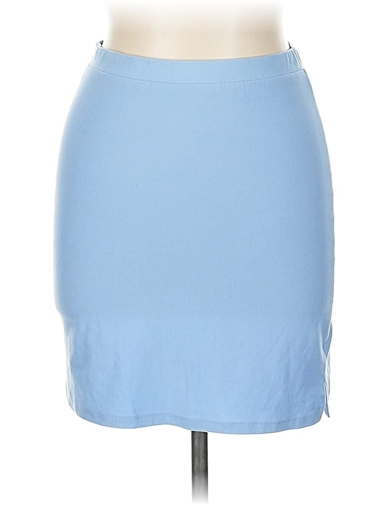 Pre-owned Derek Heart Casual Skirt In Blue