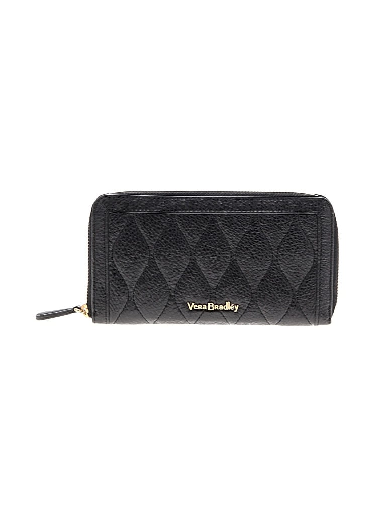 Pre-owned Vera Bradley Leather Wallet In Black