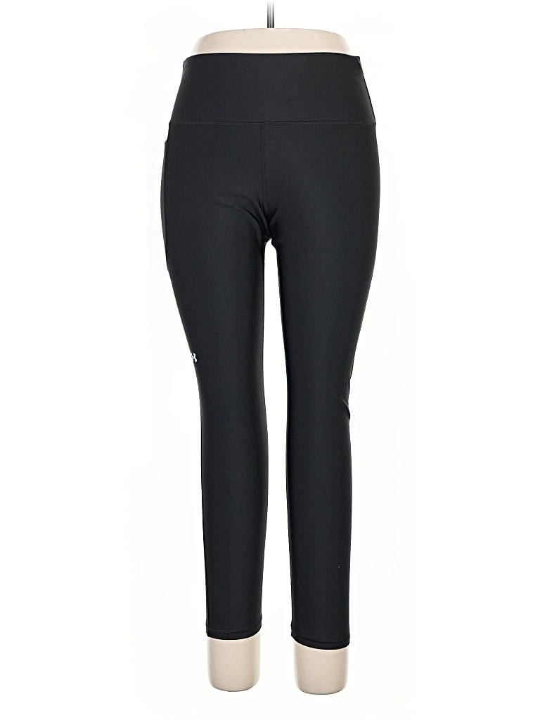 Pre-owned Under Armour Active Pants In Black