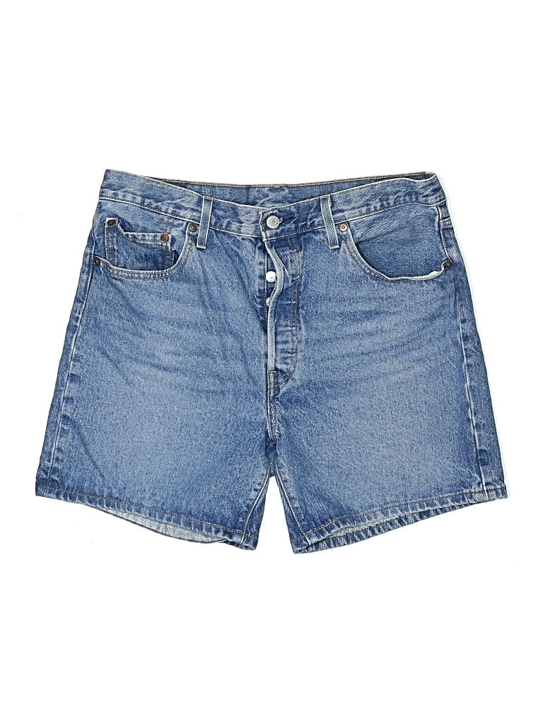 Pre-owned Levi's Denim Shorts In Blue