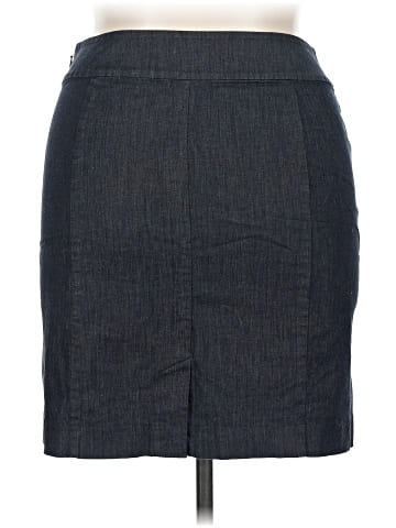 Ann Taylor LOFT Outlet Denim Skirt (view 2)