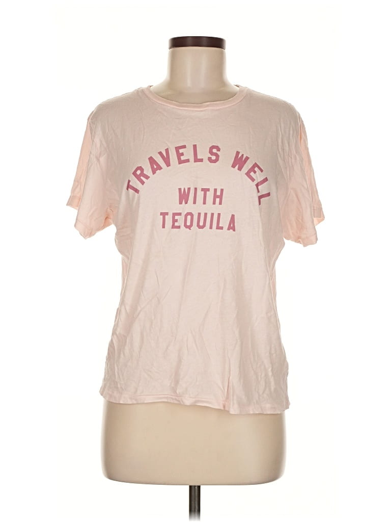 Pre-owned Wildfox Short Sleeve T-shirt In Pink