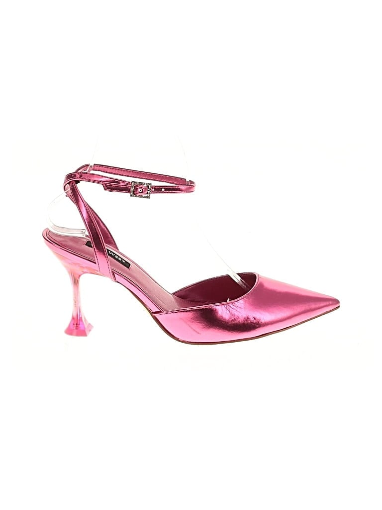 Pre-owned Nine West Heels In Pink