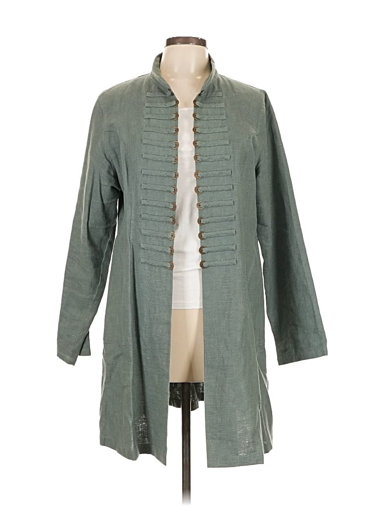 Pre-owned Soft Surroundings Jacket In Green