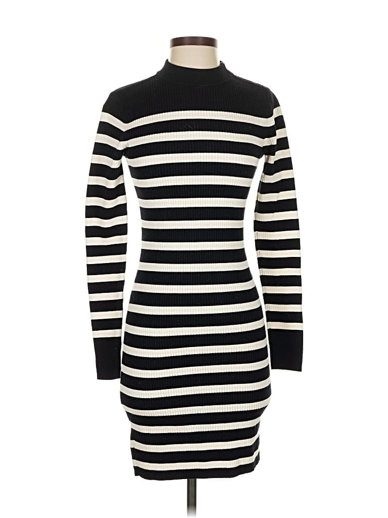 Pre-owned Everlane Casual Dress In Black