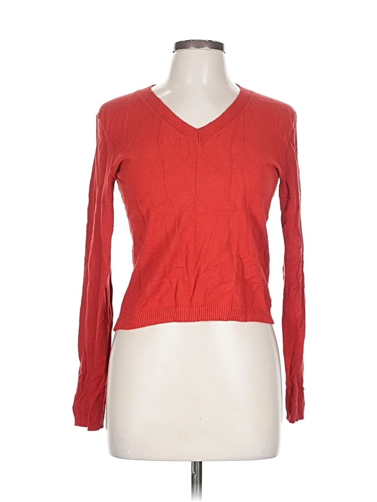 Pre-owned Armani Exchange Pullover Sweater In Red