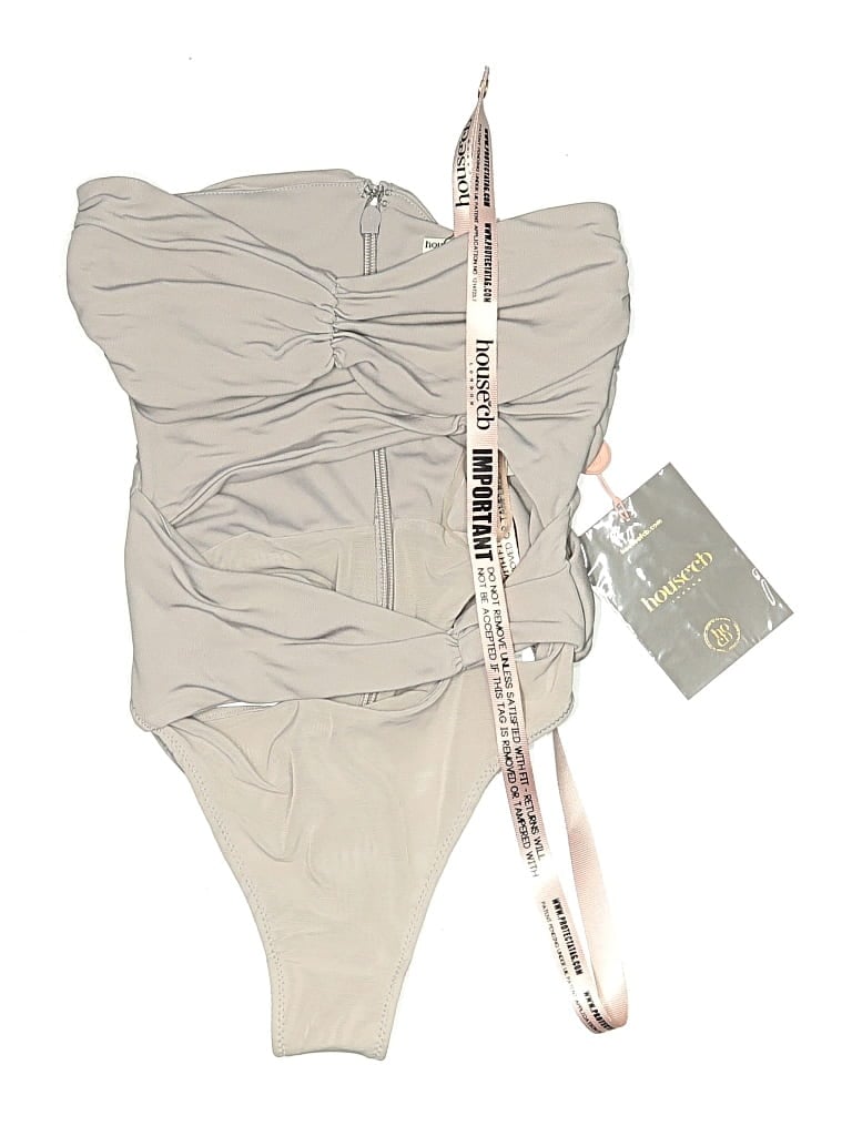 House Of Cb Swimsuit Bottoms In Gray