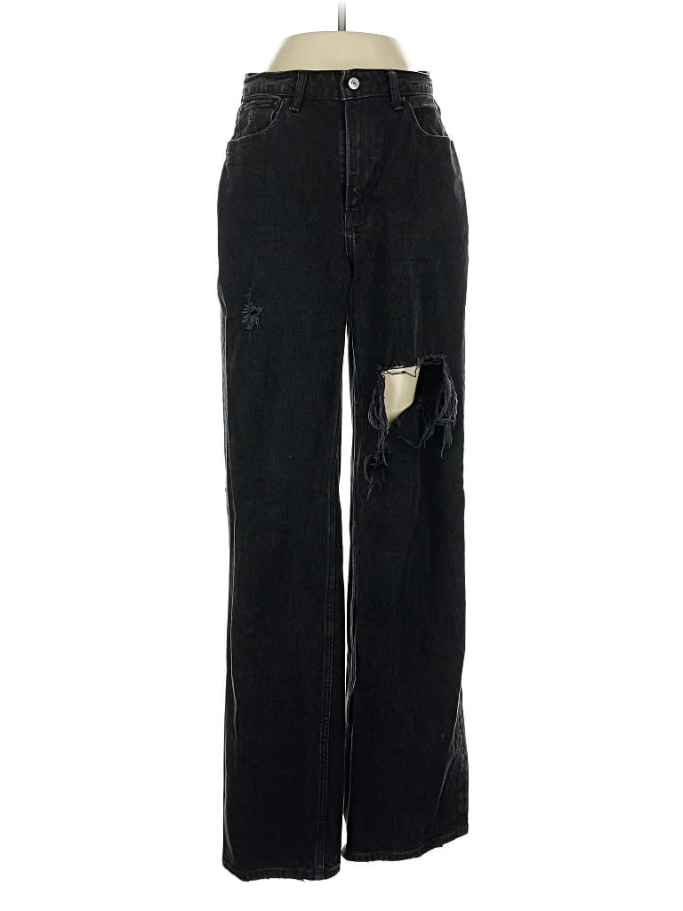 Pre-owned Abercrombie & Fitch Jeans In Black