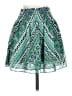Ramy Brook 100% Polyester Paisley Green Casual Skirt Size XXS (estimated) - photo 2