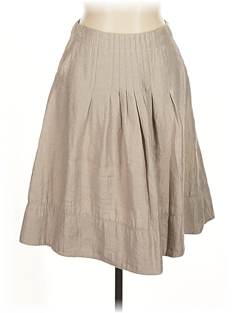 Pre-owned Jjill Casual Skirt In Brown