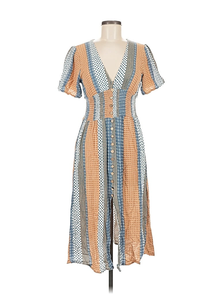 Pre-owned Dress Forum Casual Dress In Brown