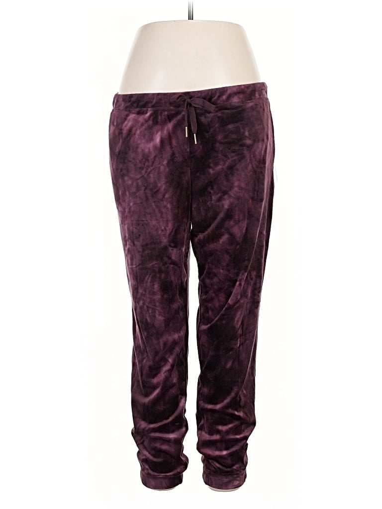 Pre-owned Balance Collection Casual Pants In Purple