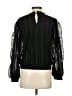 Daniel Rainn 100% Rayon Solid Black Long Sleeve Blouse Size XS - photo 2