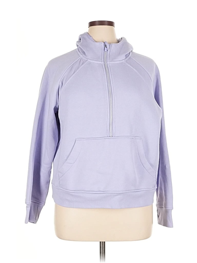 Pre-owned Danskin Sweatshirt In Purple