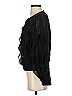 Daniel Rainn 100% Rayon Solid Black Long Sleeve Blouse Size XS - photo 5