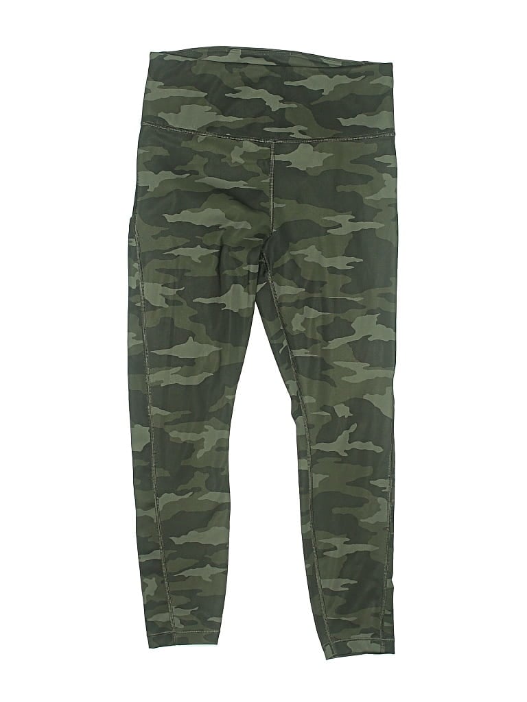 Pre-owned Athleta Kids' Cargo Pants In Green