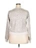Tek Gear Animal Print Silver Pullover Sweater Size XXL - photo 2