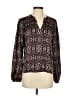 Caballero Black Long Sleeve Blouse Size S - photo 1