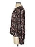 Caballero Black Long Sleeve Blouse Size S - photo 5