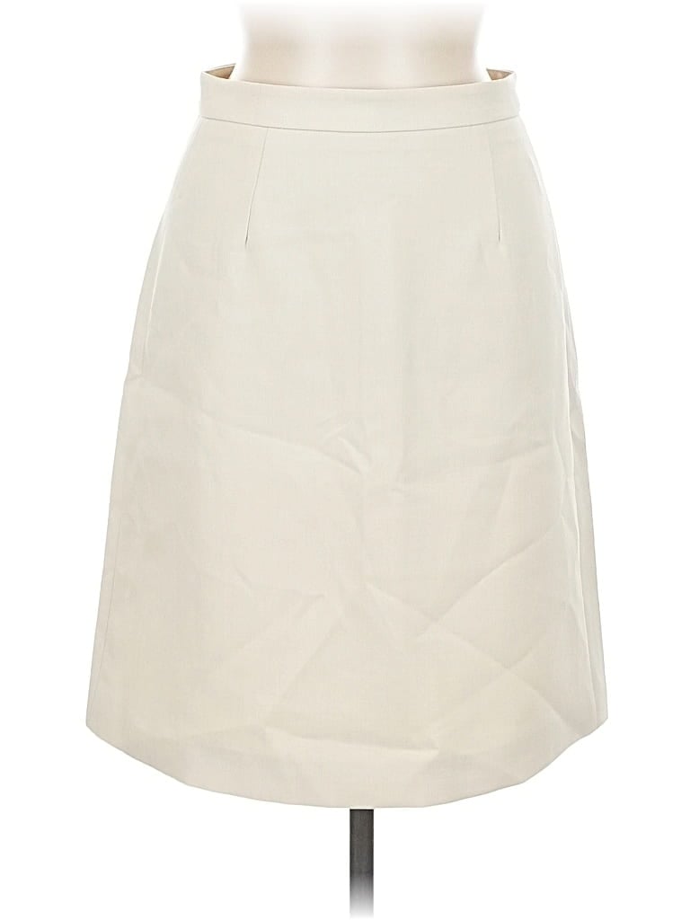 Pre-owned Assorted Brands Formal Skirt In White