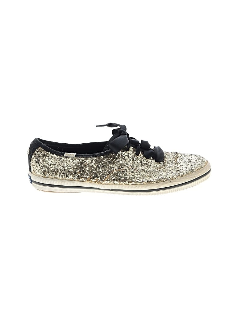 Pre-owned Keds For Kate Spade Sneakers In Gold