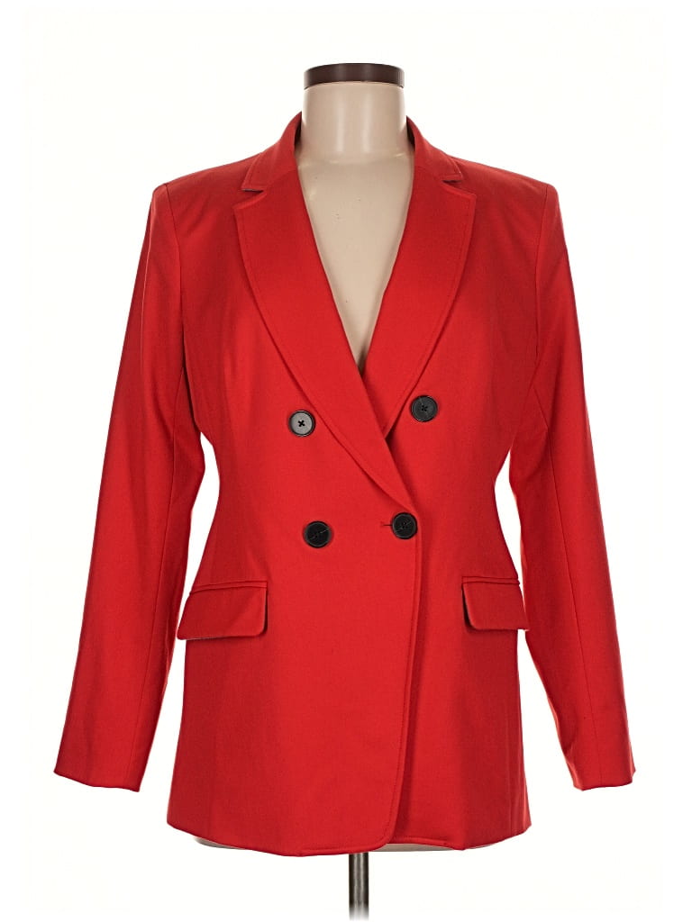 Pre-owned Banana Republic Blazer Jacket In Red