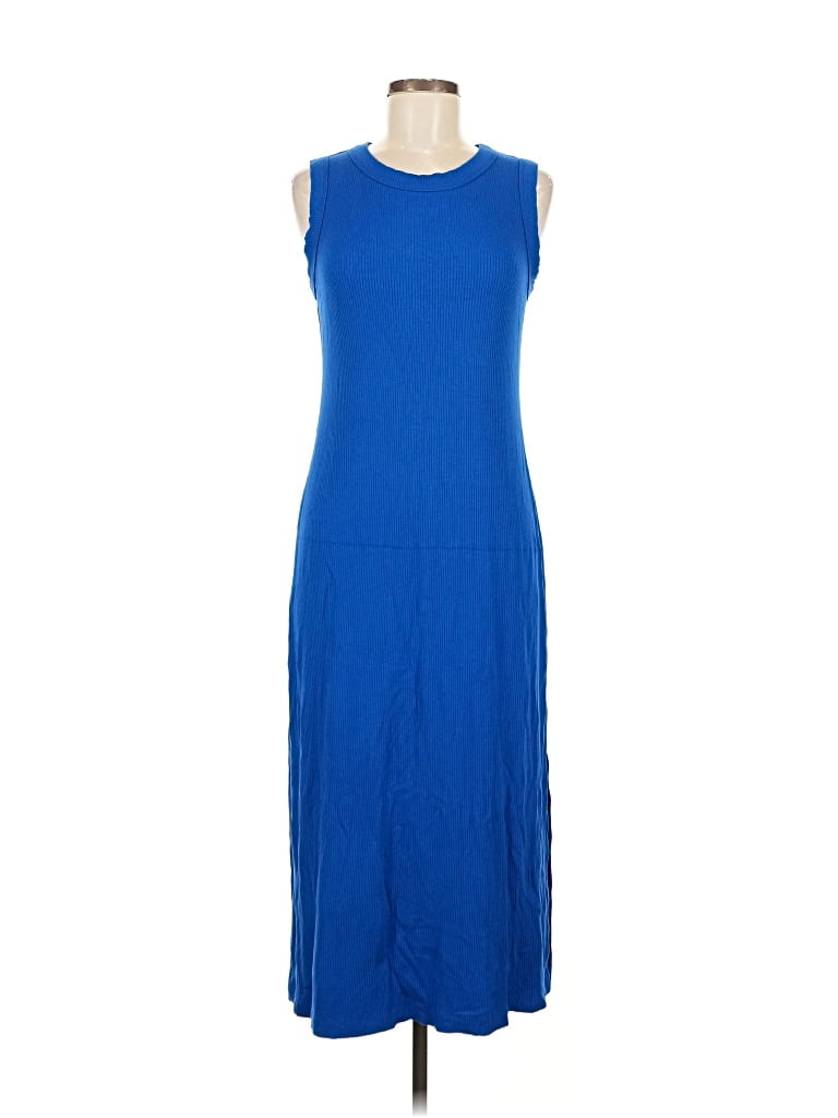 Pre-owned Karen Kane Casual Dress In Blue