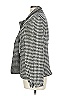 Linda Allard Ellen Tracy Houndstooth Gray Black Blazer Size 12 - photo 5
