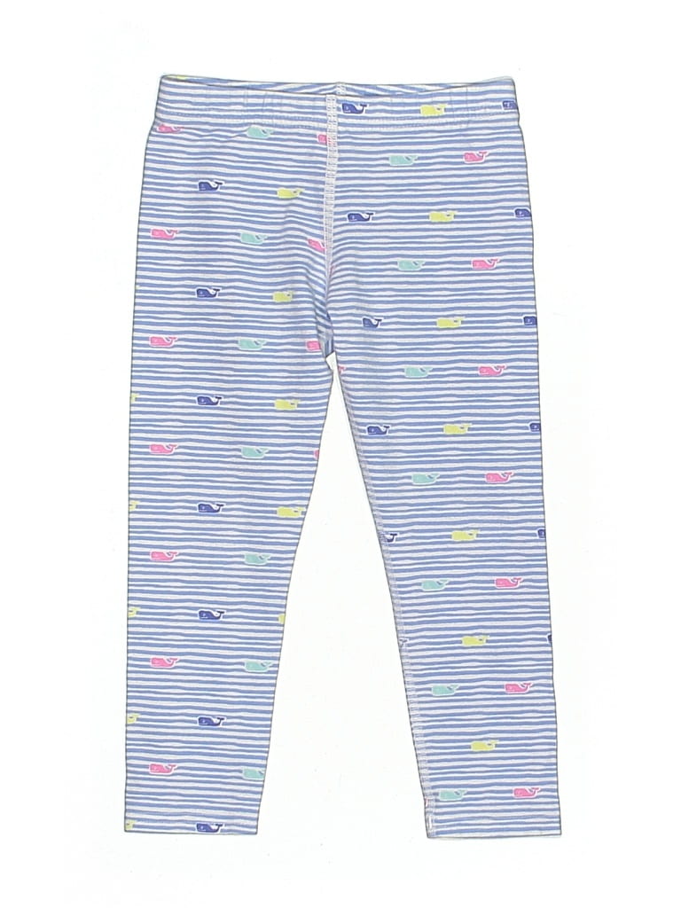 Pre-owned Vineyard Vines Kids' Leggings In Blue