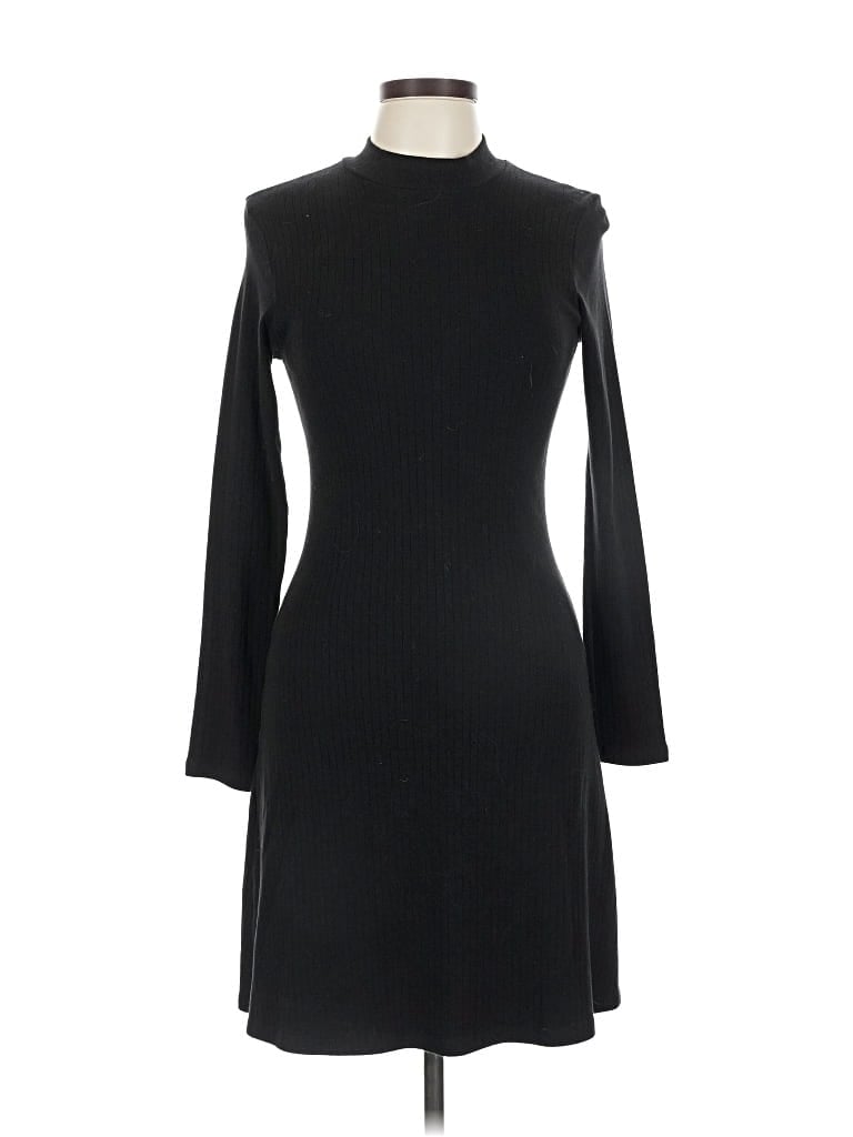 Pre-owned American Apparel Casual Dress In Black