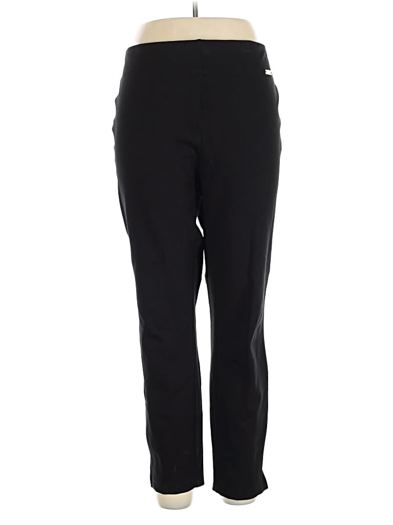 Pre-owned Rafaella Active Pants In Black