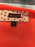 Next 100% Polyester Color Block Orange Cocktail Dress Size 8 - photo 3