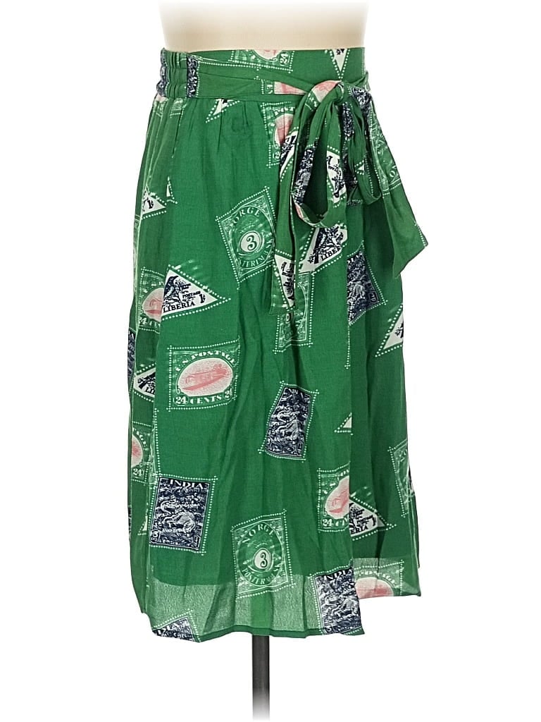Pre-owned Porridge Casual Skirt In Green