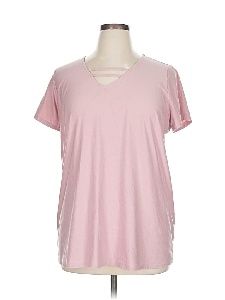Pre-owned Market & Spruce Short Sleeve T-shirt In Pink