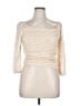 Lush 100% Rayon Ivory 3/4 Sleeve Blouse Size 1X - photo 1