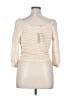 Lush 100% Rayon Ivory 3/4 Sleeve Blouse Size 1X - photo 2
