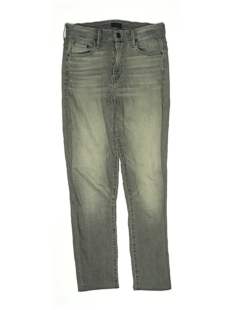 Pre-owned Mother Jeans In Gray