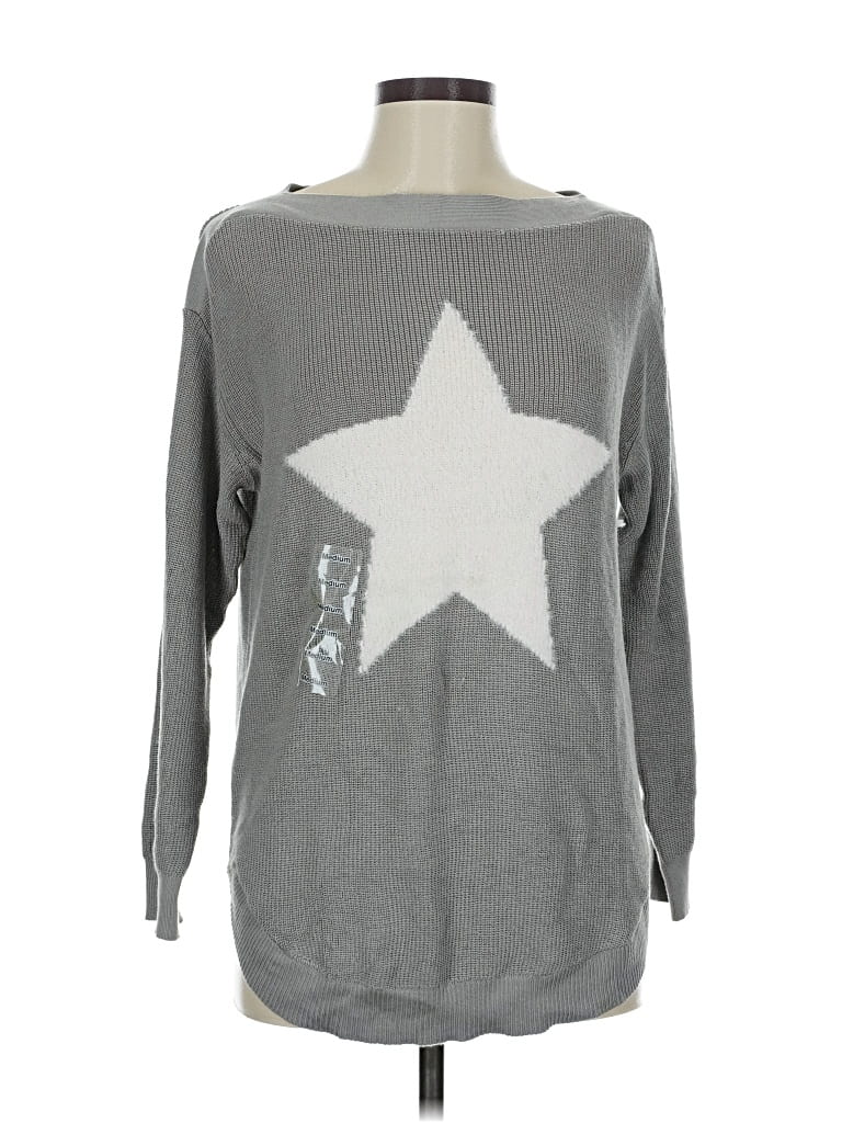 Astrologie Pullover Sweater In Gray
