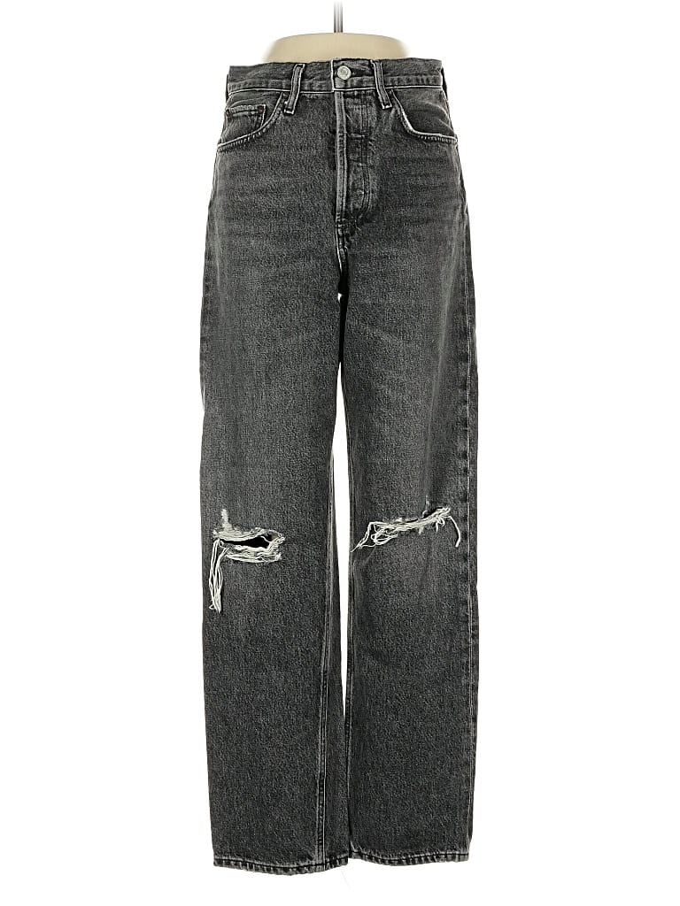 Pre-owned Agolde Jeans In Gray