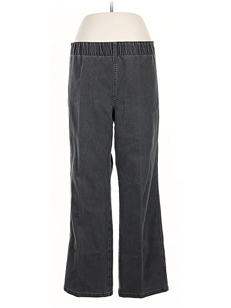 Pre-owned Soft Surroundings Casual Pants In Gray