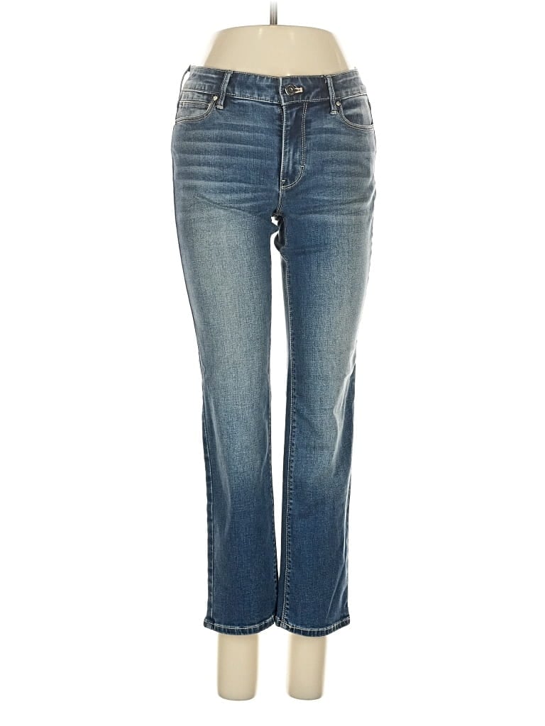 Pre-owned White House Black Market Outlet Jeans In Blue