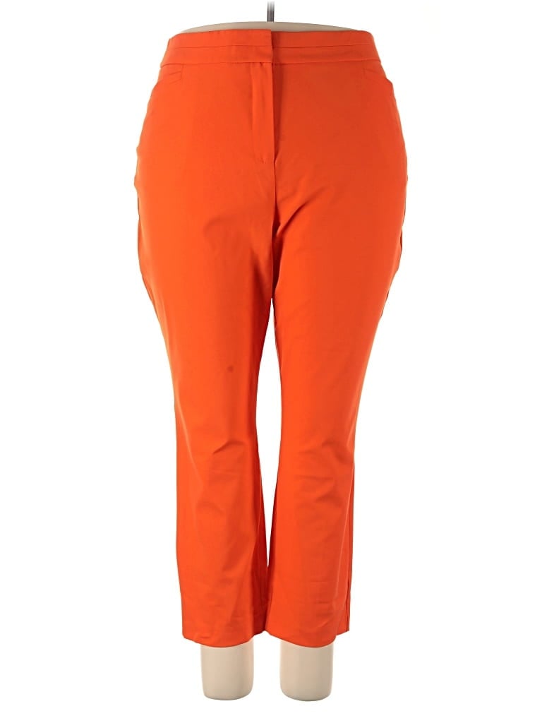 Pre-owned New York And Company Active Pants In Orange