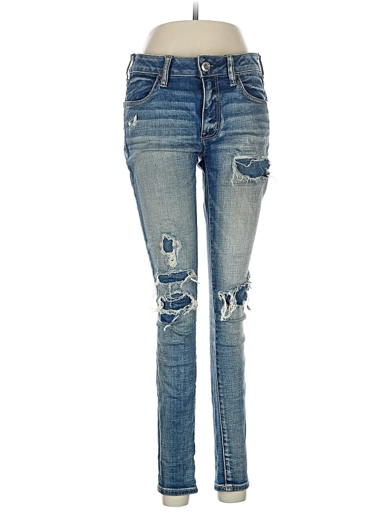Pre-owned American Eagle Outfitters Jeans In Blue