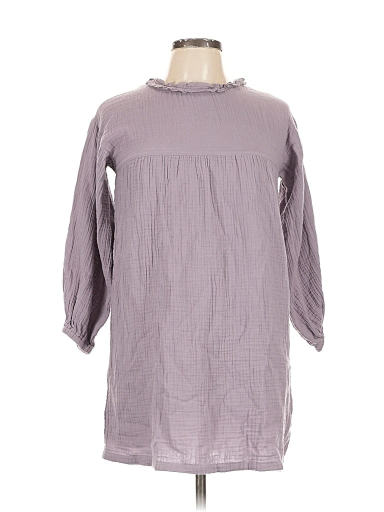 Pre-owned H&m Casual Dress In Gray