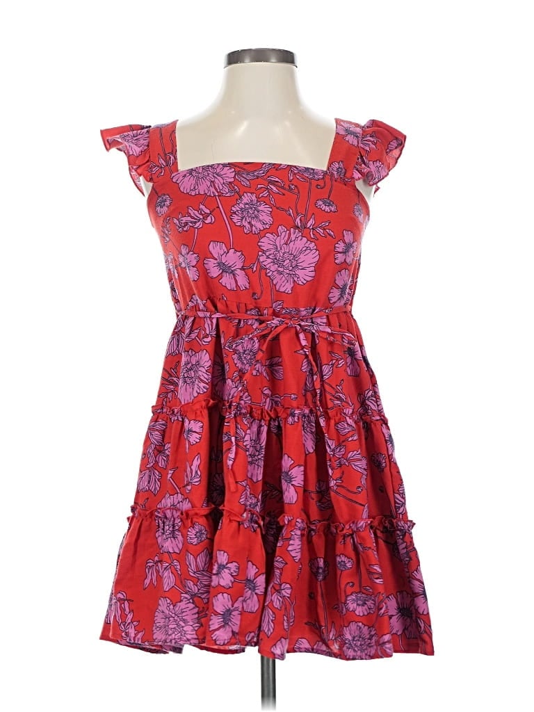Pre-owned Band Of The Free Cocktail Dress In Red